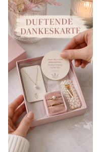 Duftende Dankeskarten – 1000 Stück
