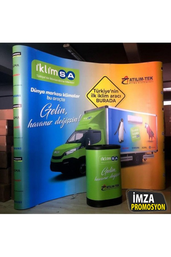 Pop-up Display Örümcek Banner Baskı Pop-up Display Örümcek Banner Baskı