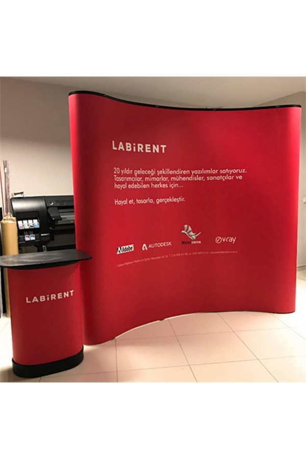 Pop-up Display Örümcek Banner Baskı Pop-up Display Örümcek Banner Baskı