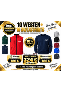 Weste + Sweatshirt-Aktion
